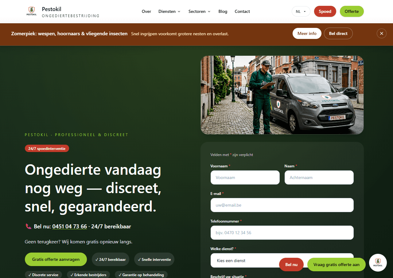 Pestokil featured project image