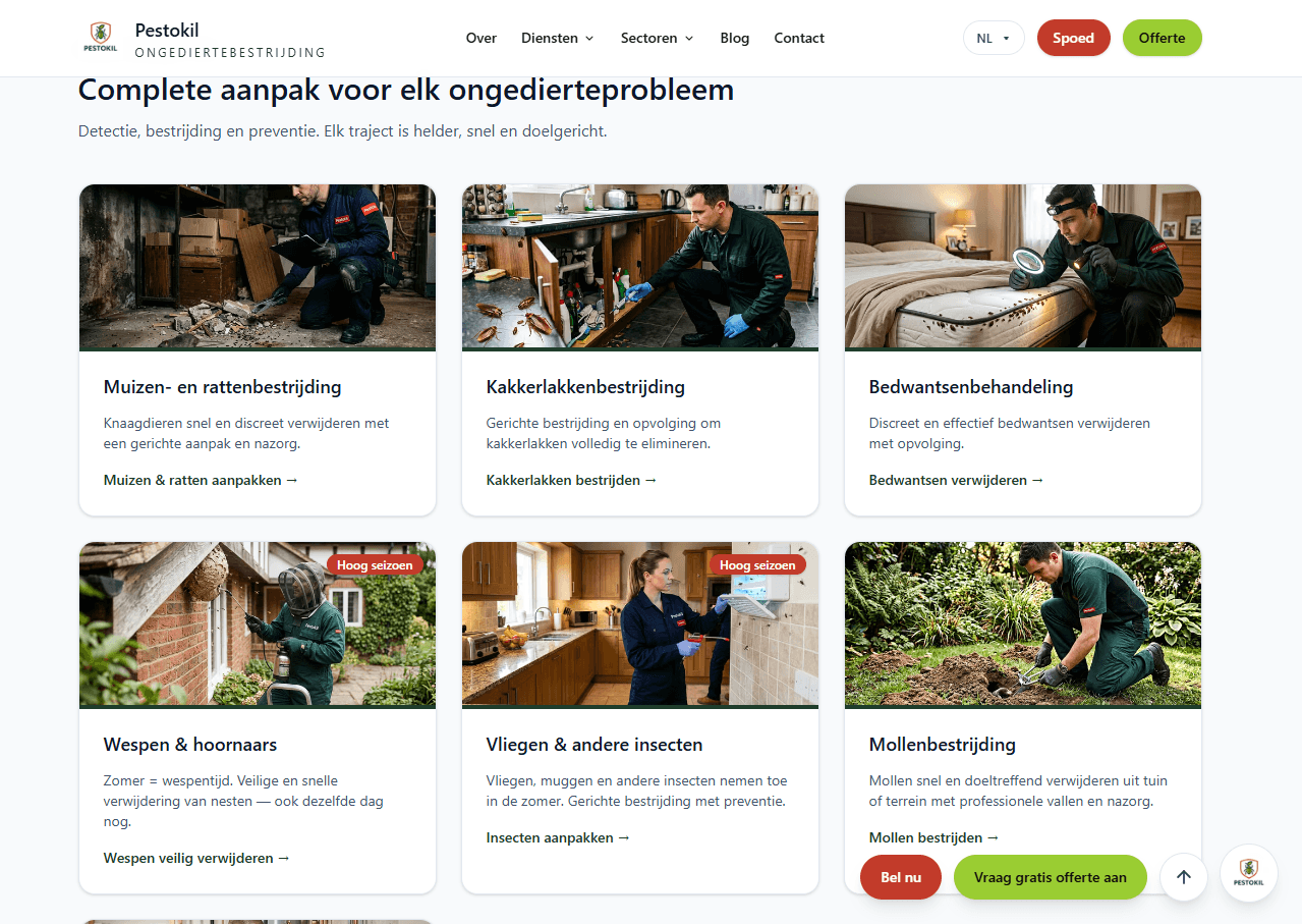 Pestokil — Projectbeeld 2