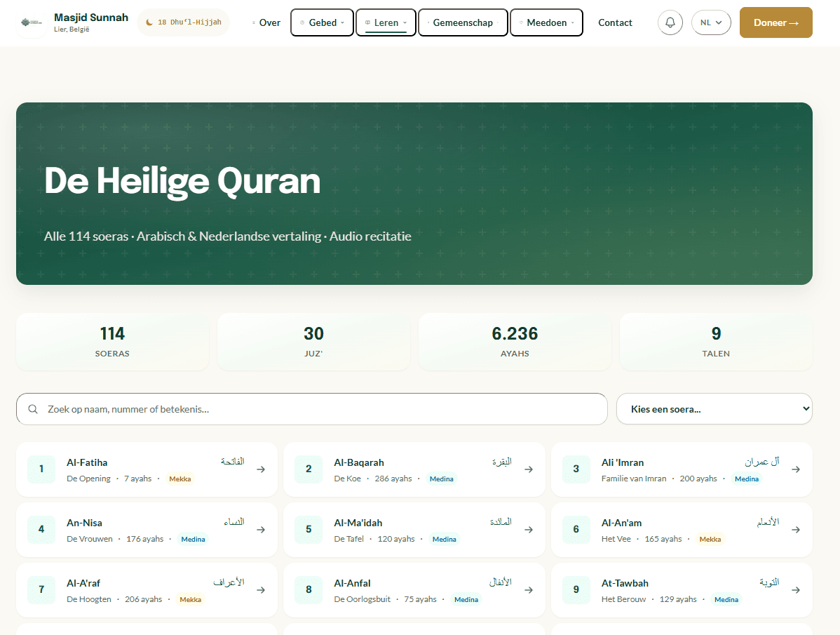 Sunnah Lier — Projectbeeld 3